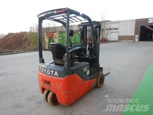 Toyota 8FBEK16T Elektriskie iekrāvēji