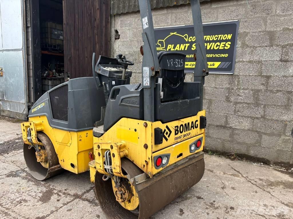 Bomag BW 120 AD-5 Divvalču grunts veltņi