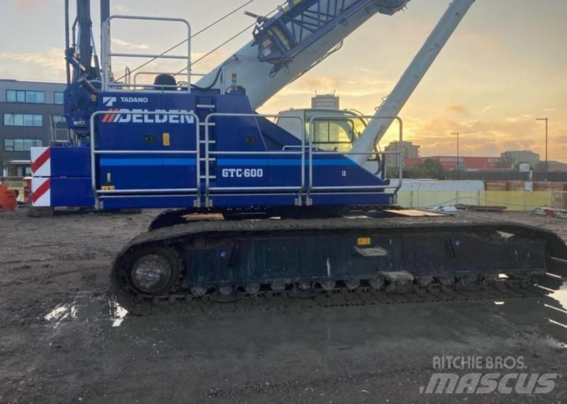 Tadano GTC600 Kāpurķēžu ceļamkrāni