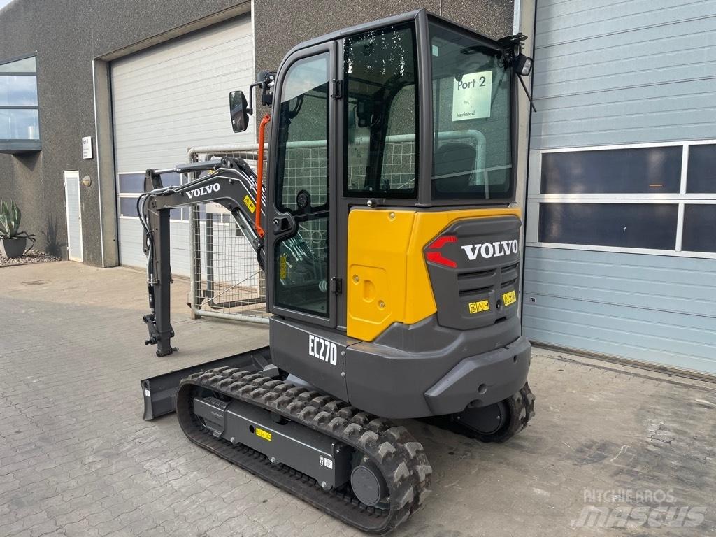 Volvo EC27D Mini ekskavatori < 7 t