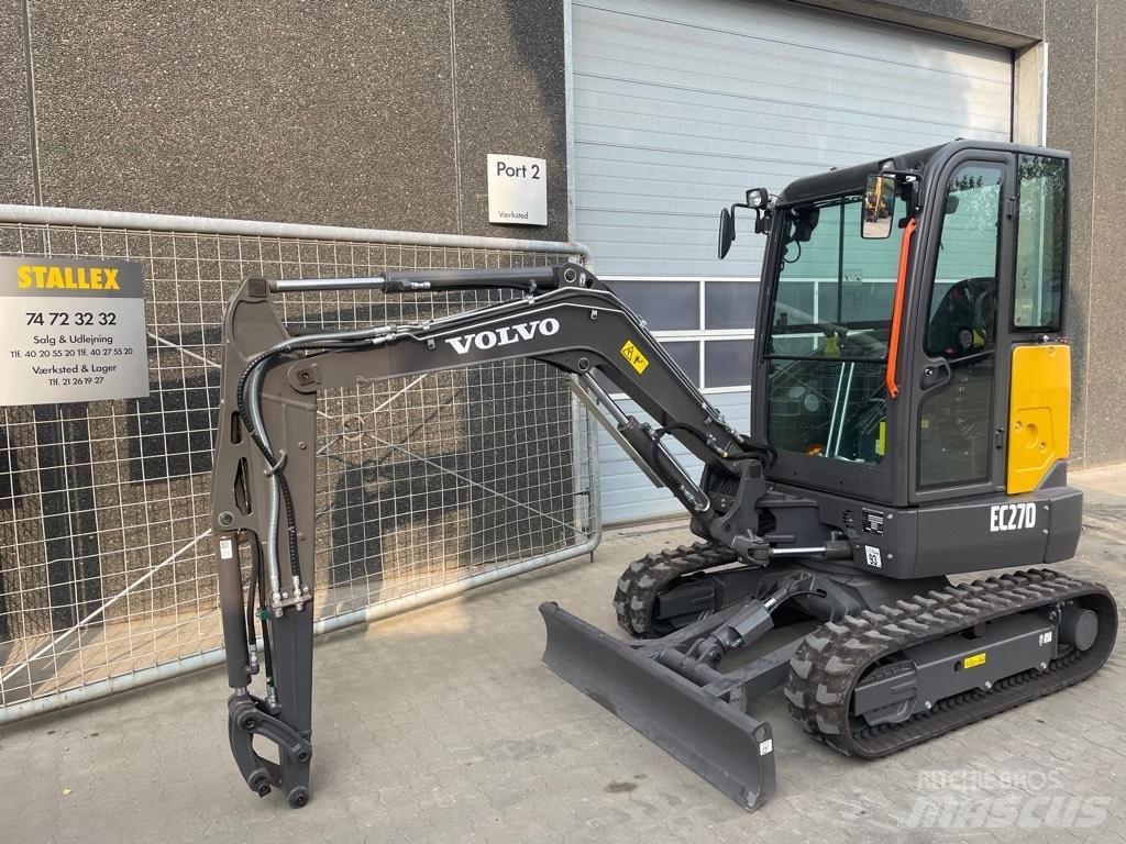 Volvo EC27D Mini ekskavatori < 7 t