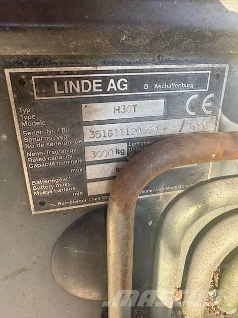 Linde H 30 T LPG tehnika