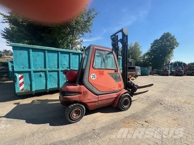 Linde H 30 T LPG tehnika