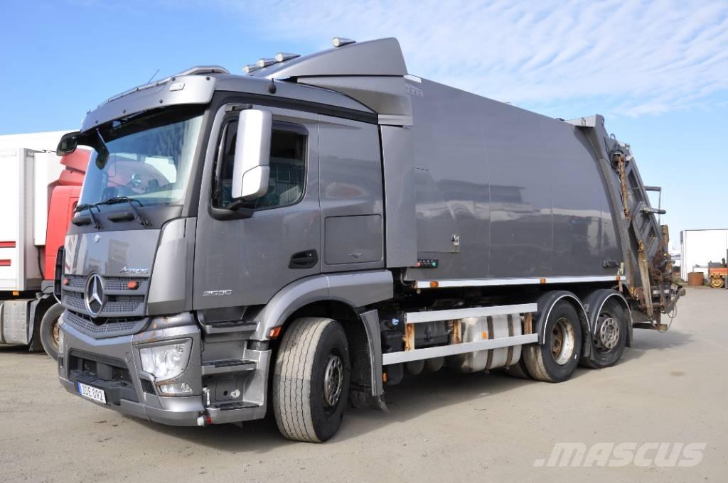 Mercedes-Benz 2535 Atkritumu izvešanas transports