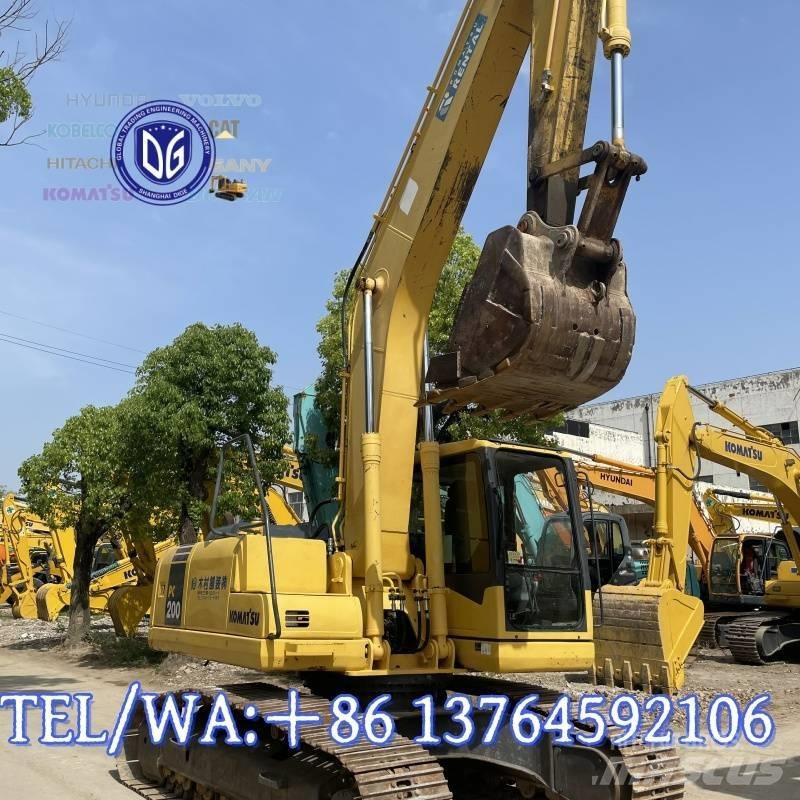 Komatsu PC 200-7 Kāpurķēžu ekskavatori