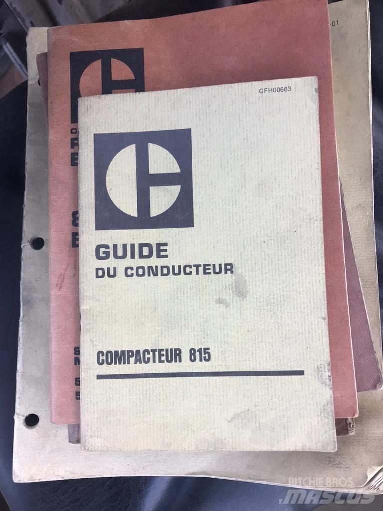 CAT 815 Augsnes blīvētāji