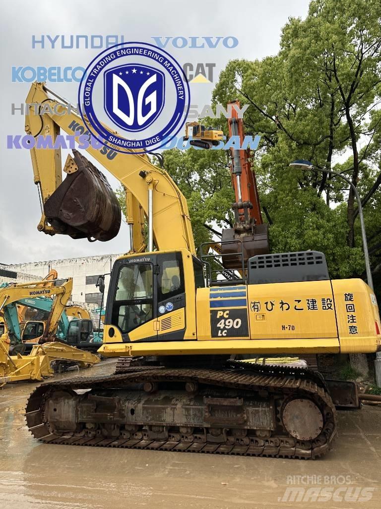 Komatsu PC 490 LC-10 Kāpurķēžu ekskavatori