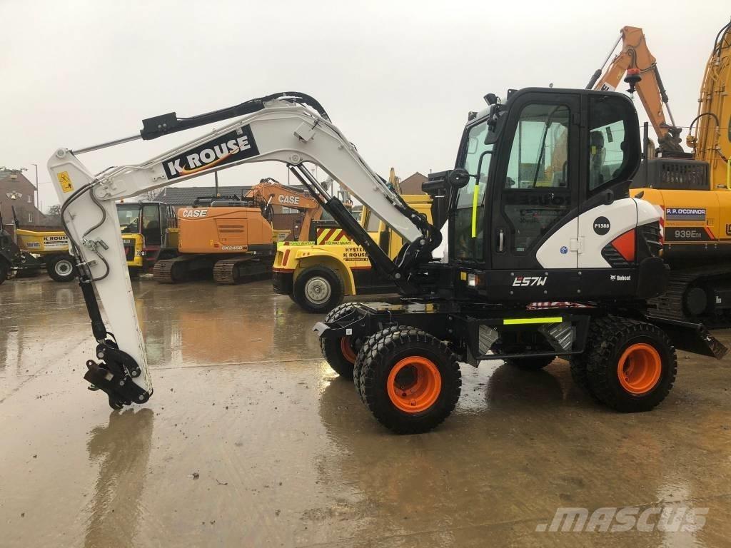 Bobcat E 57 W Ekskavatori uz riteņiem