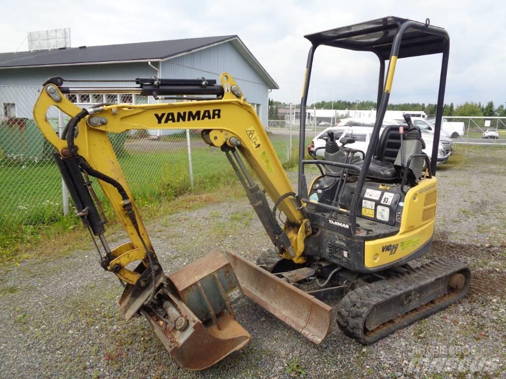 Yanmar Vio 17 Mini ekskavatori < 7 t