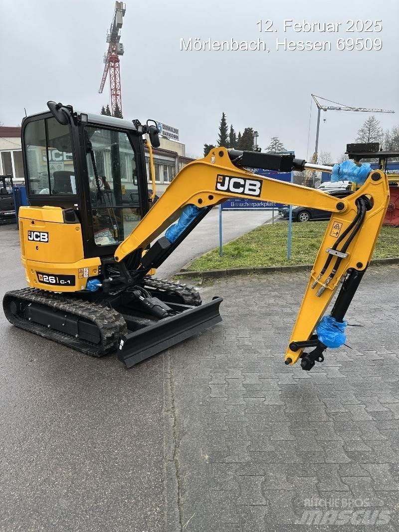 JCB 26C-1 Mini ekskavatori < 7 t