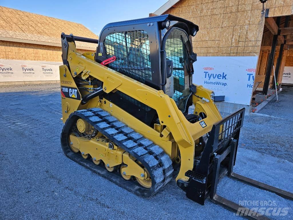 CAT 259 D Lietoti riteņu kompaktiekrāvēji