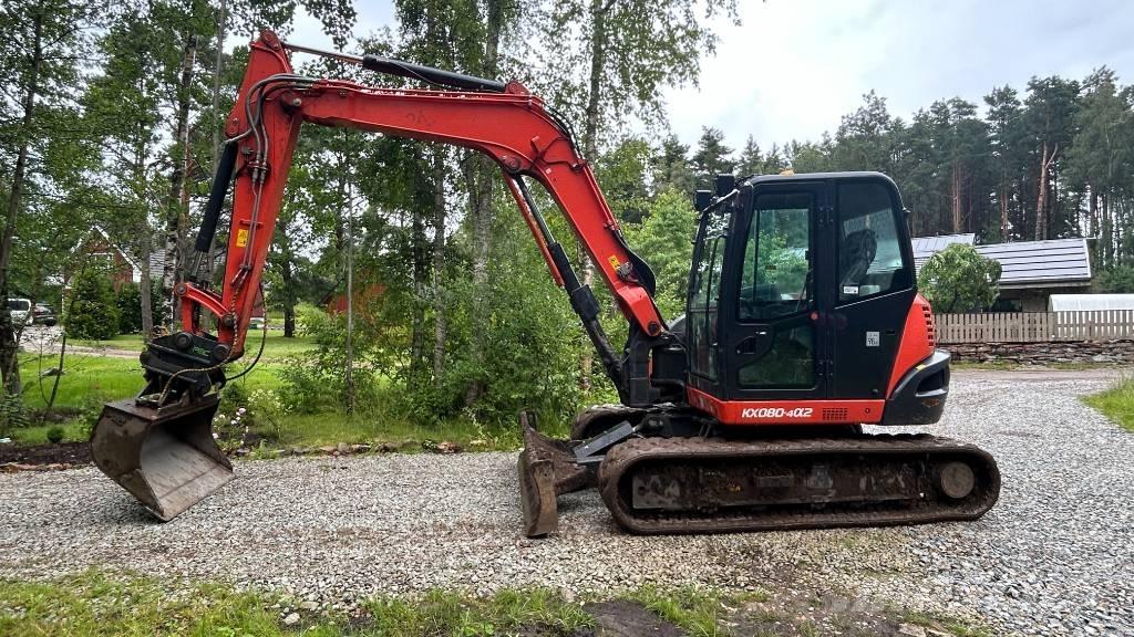 Kubota KX 080-4 CX Vidēja lieluma ekskavatori 7 t - 12 t