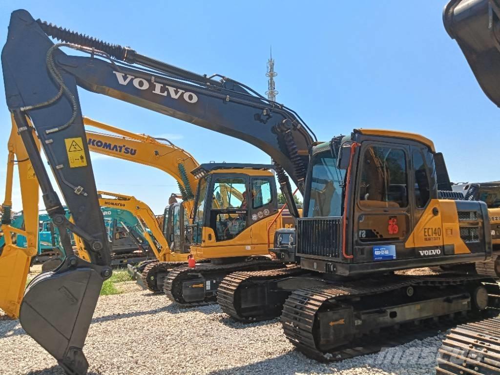 Volvo EC 140 Kāpurķēžu ekskavatori