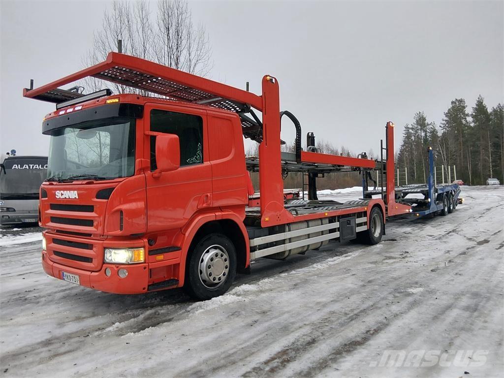 Scania 380 Evakuators ar manipulatoru