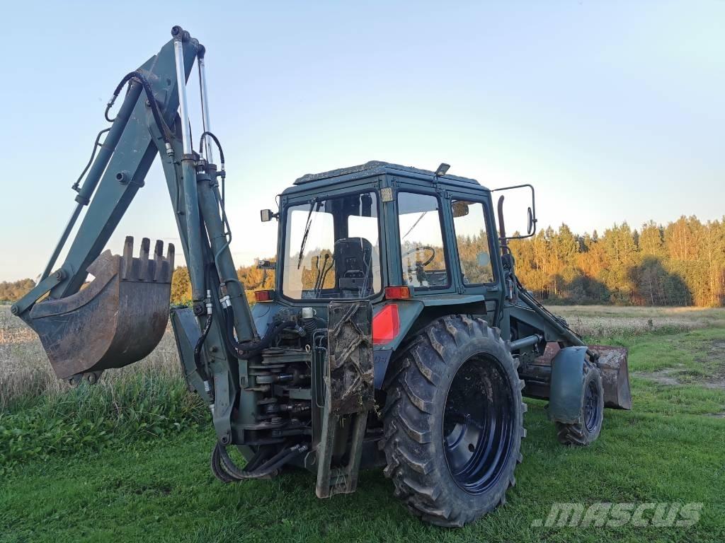 Belarus MTZ 82 Ekskavatori-iekrāvēji