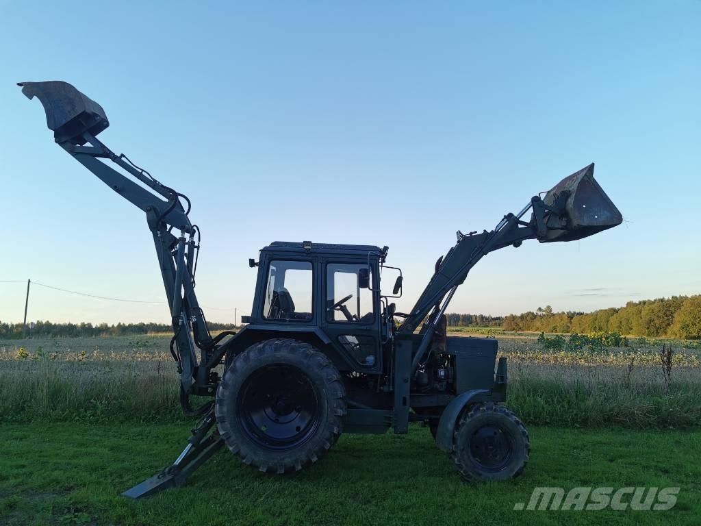 Belarus MTZ 82 Ekskavatori-iekrāvēji