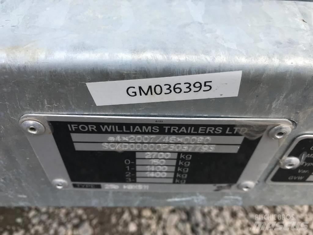Ifor Williams HBX511 Citas piekabes