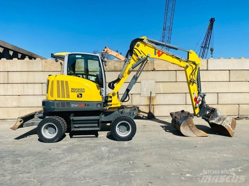 Wacker Neuson EW 65 Ekskavatori uz riteņiem