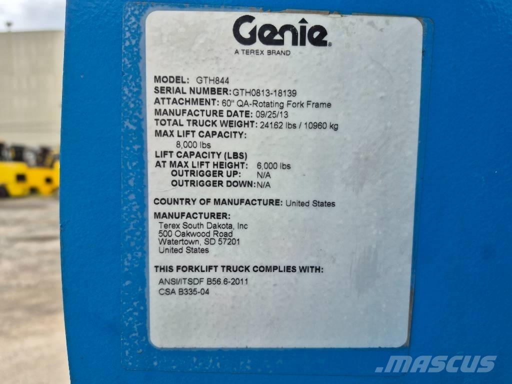 Genie GTH 844 Teleskopiskie manipulatori