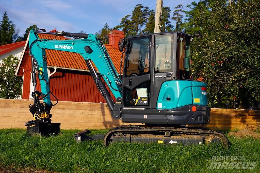 Sunward SWE 60 UF Kāpurķēžu ekskavatori