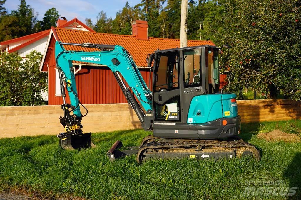 Sunward SWE 60 UF Kāpurķēžu ekskavatori