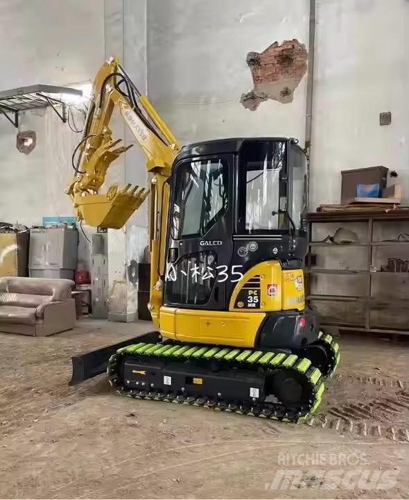 Komatsu PC35MR Kāpurķēžu ekskavatori