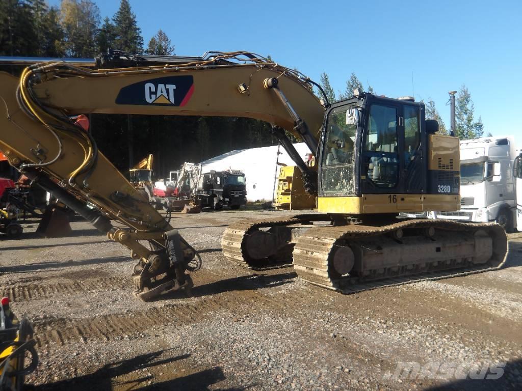 CAT 328 D Kāpurķēžu ekskavatori