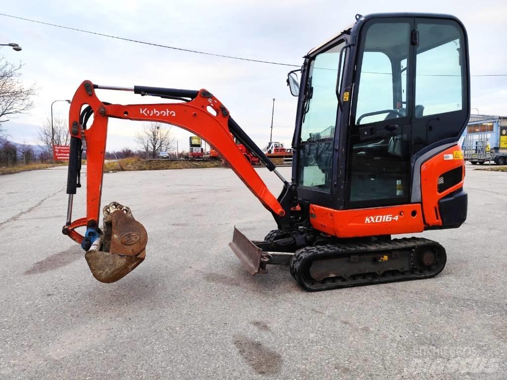 Kubota KX 016-4 Mini ekskavatori < 7 t