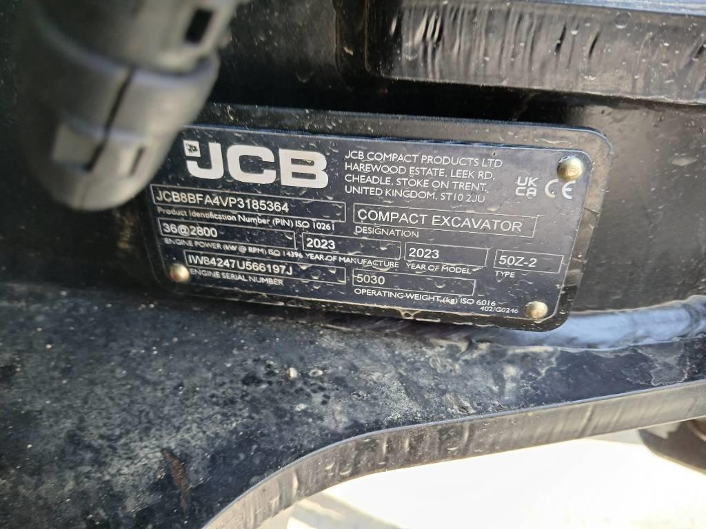 JCB 50 Z-2 Mini ekskavatori < 7 t