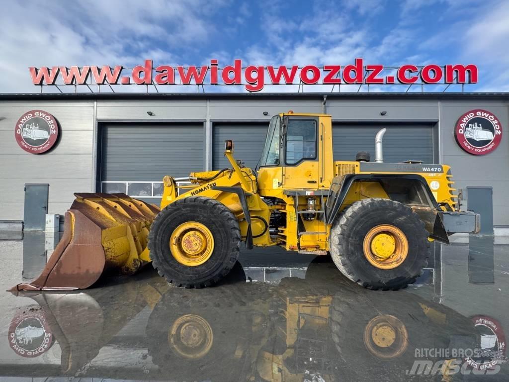 Komatsu WA 470-3H Iekrāvēji uz riteņiem