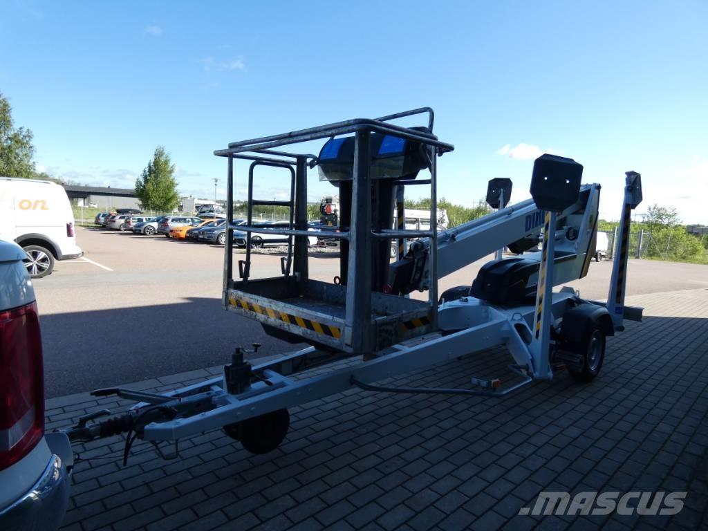 Dino 135 T Skylift Pacēlājplatformas - piekabes