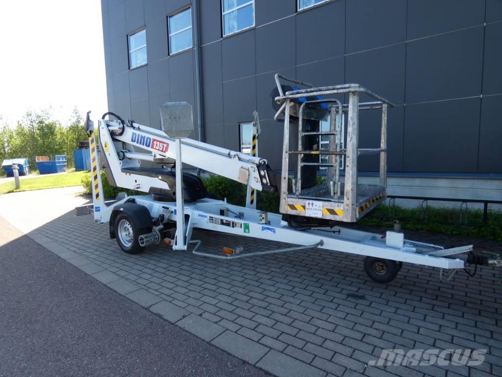 Dino 135 T Skylift Pacēlājplatformas - piekabes