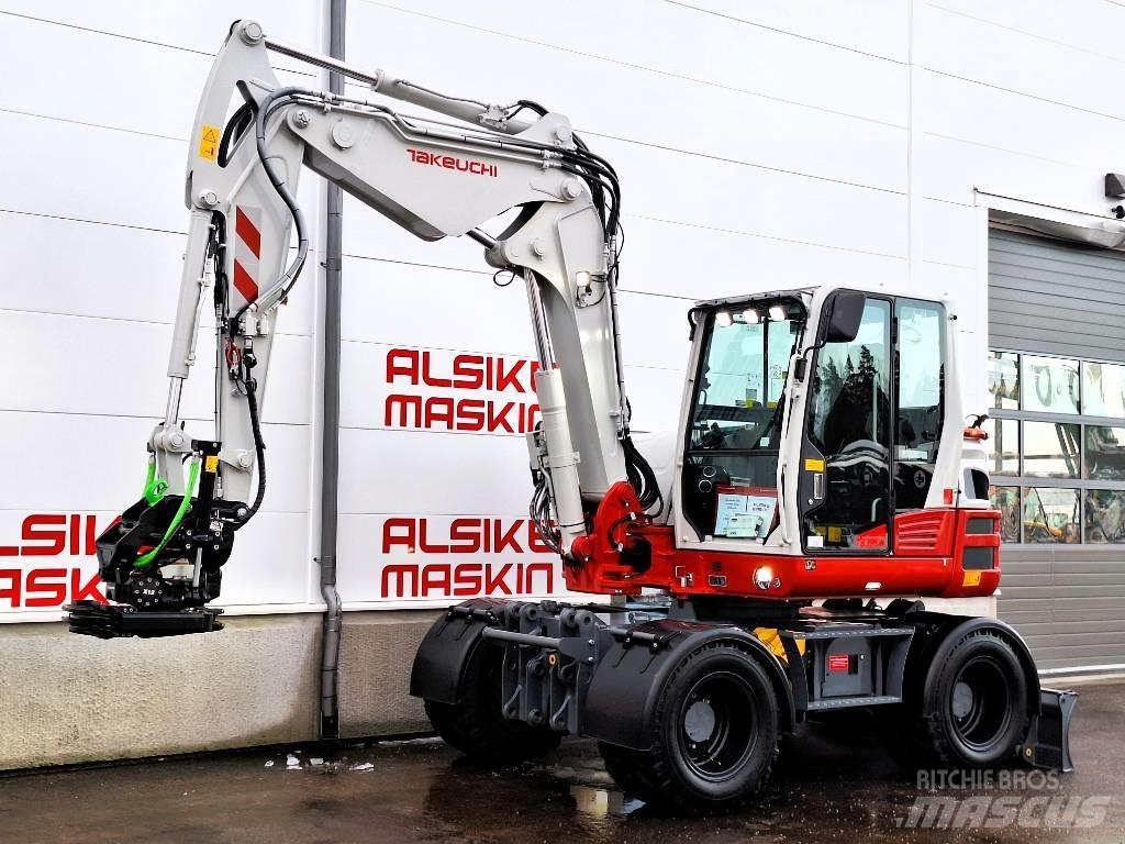 Takeuchi TB 395 W Ekskavatori uz riteņiem