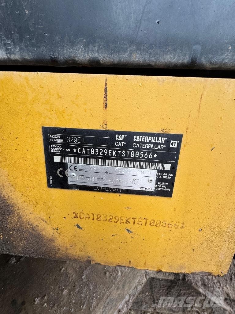 CAT 329 EL Kāpurķēžu ekskavatori