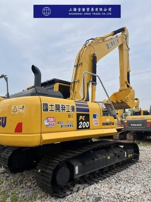 Komatsu PC 200 Kāpurķēžu ekskavatori