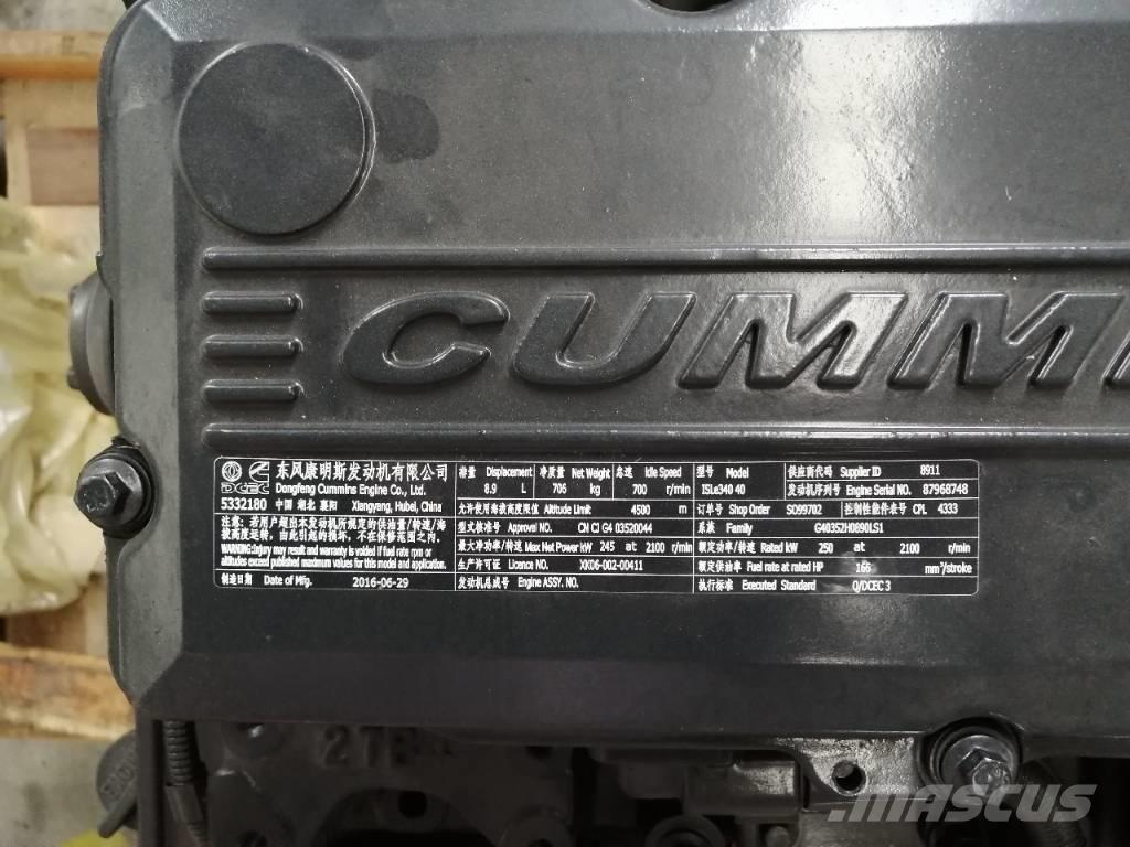 Cummins L375-30 Dzinēji
