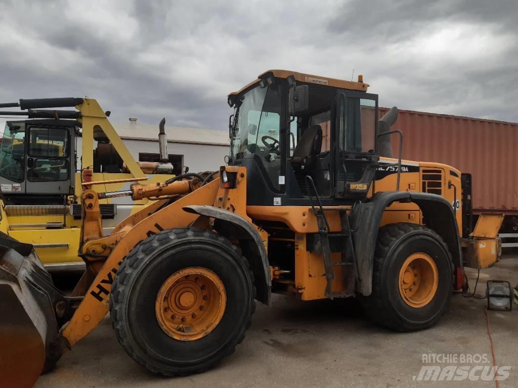 Hyundai HL 757-9 A Iekrāvēji uz riteņiem