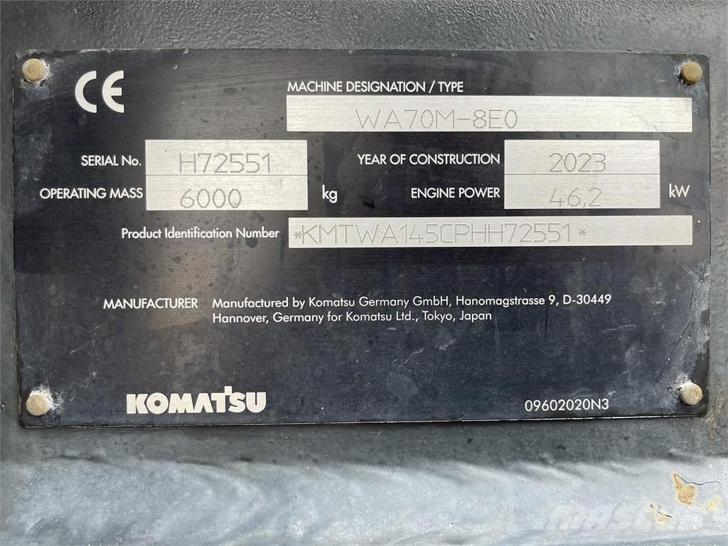 Komatsu WA70M-8EO Multifunkcionālie iekrāvēji