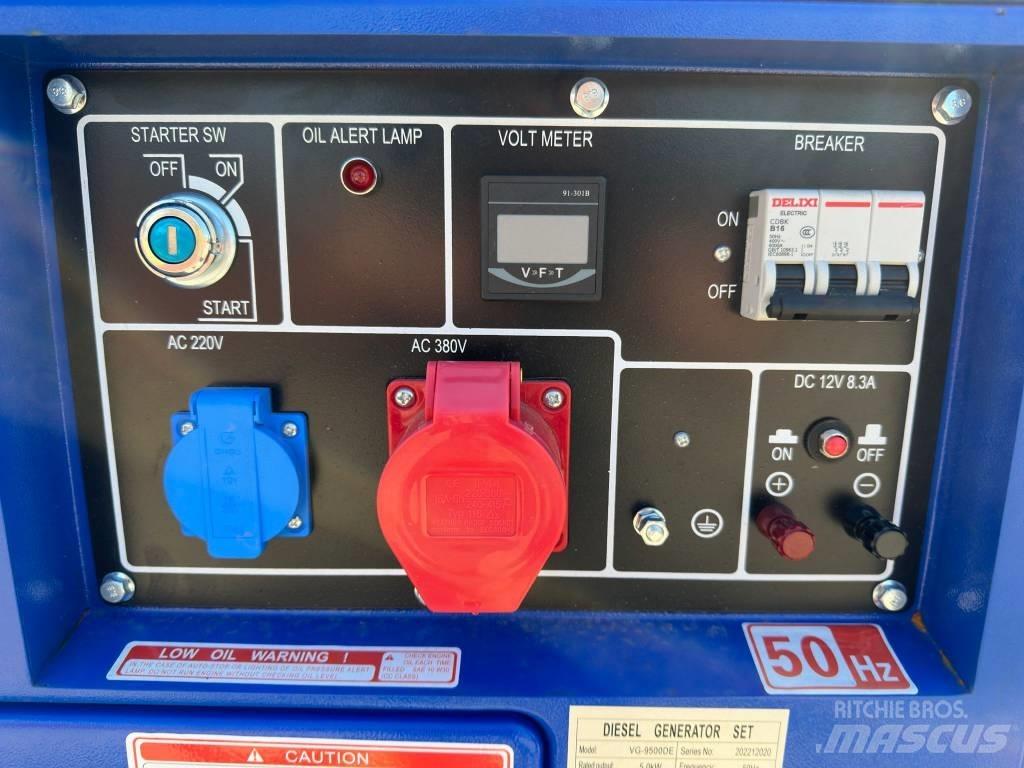  Voltz VG-9500DE NEW Dīzeļģeneratori