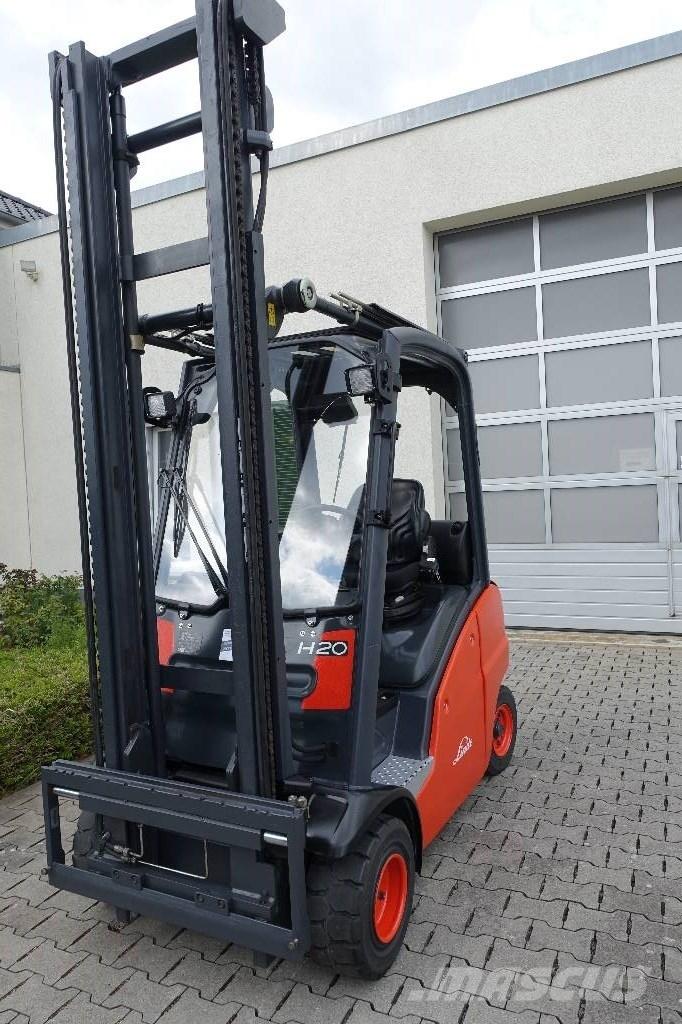 Linde H20T-01 LPG tehnika