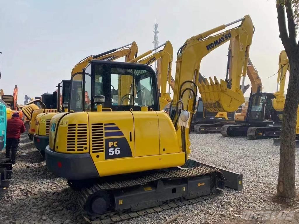 Komatsu PC 56-7 Kāpurķēžu ekskavatori