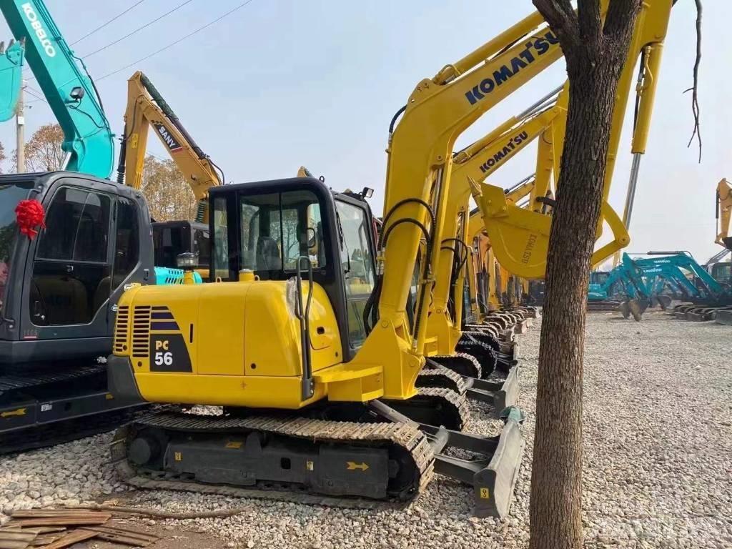 Komatsu PC 56-7 Kāpurķēžu ekskavatori