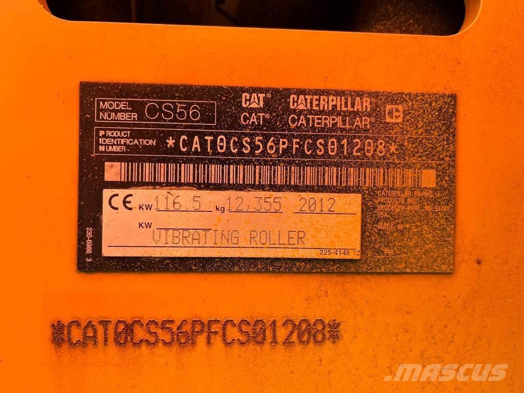 CAT CS 56 AC Vienvalča grunts veltņi