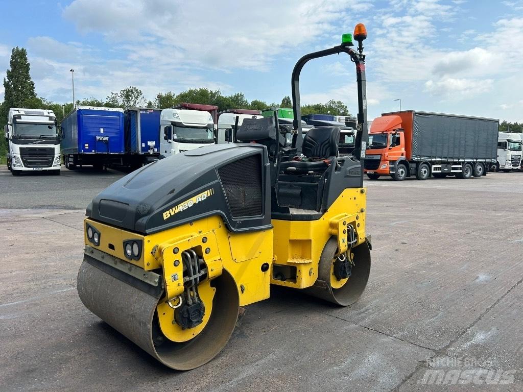 Bomag BW120 AD-5 Divvalču grunts veltņi