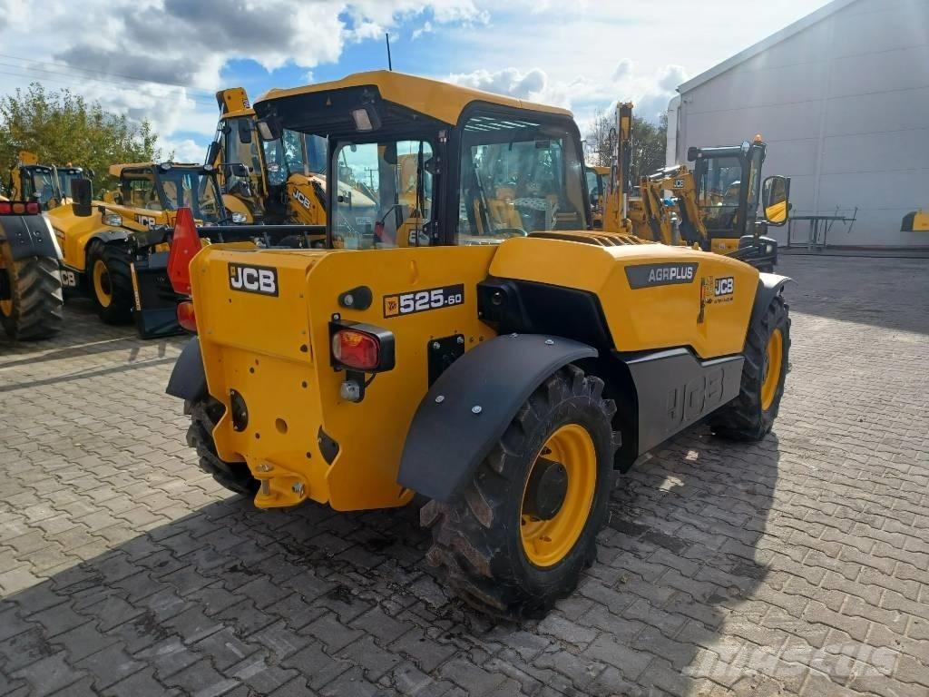 JCB 525-60 Agri Plus Teleskopiskie manipulatori