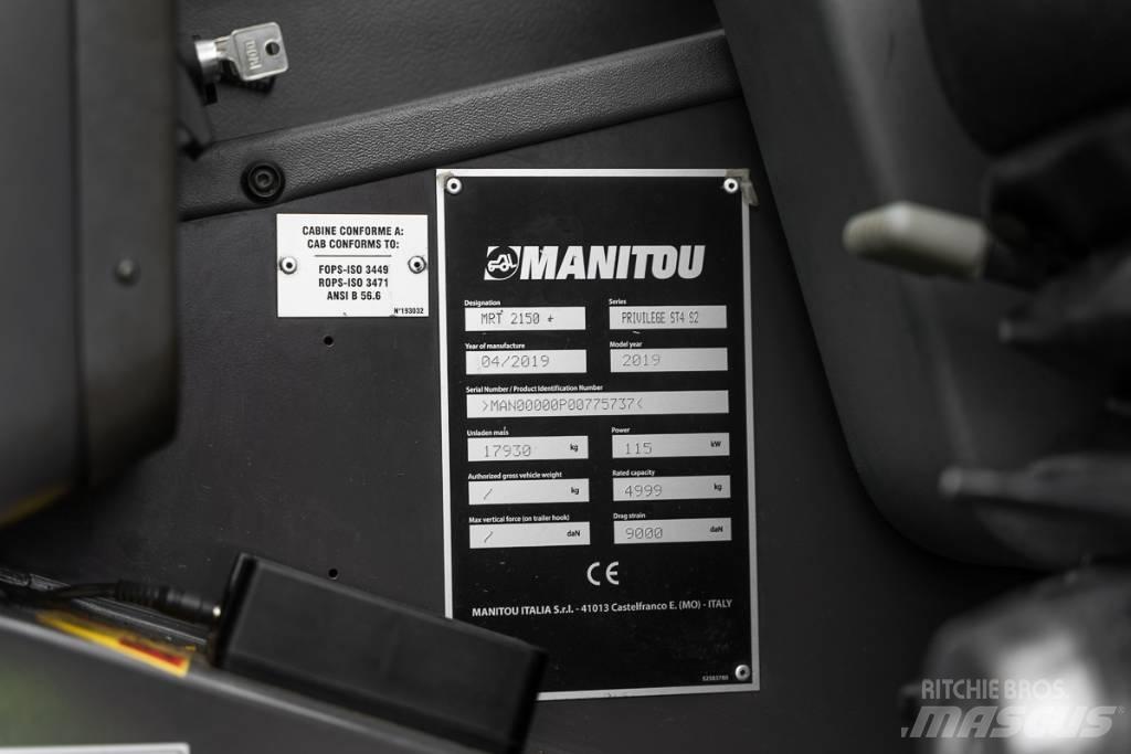 Manitou MRT 2150 Teleskopiskie manipulatori