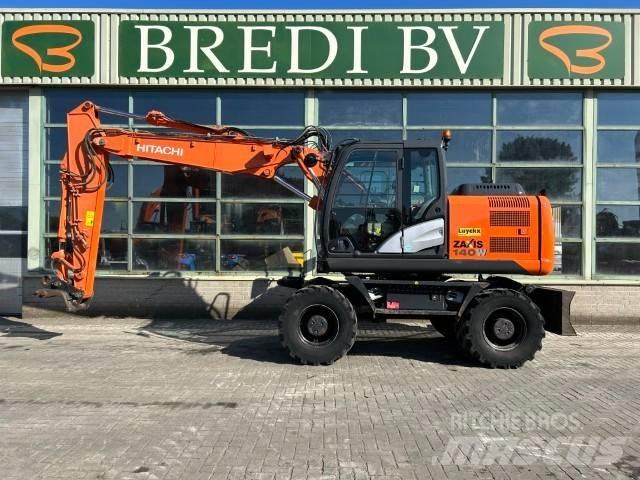 Hitachi ZX 140 W-5B Ekskavatori uz riteņiem