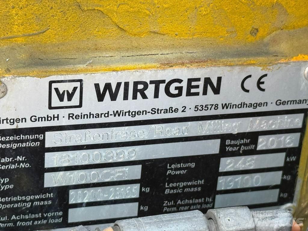 Wirtgen W100CFI Asfalta dzesēšanas iekārtas