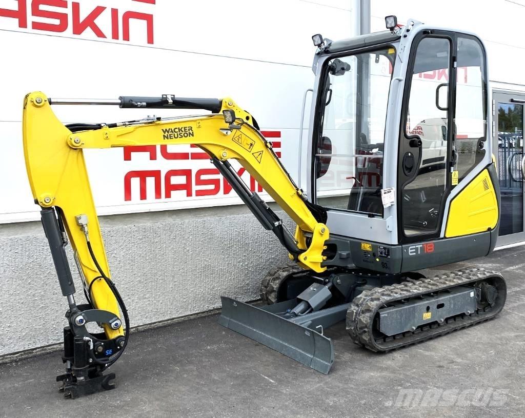 Wacker Neuson ET 18 Mini ekskavatori < 7 t