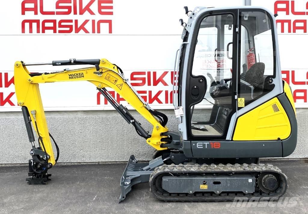 Wacker Neuson ET 18 Mini ekskavatori < 7 t